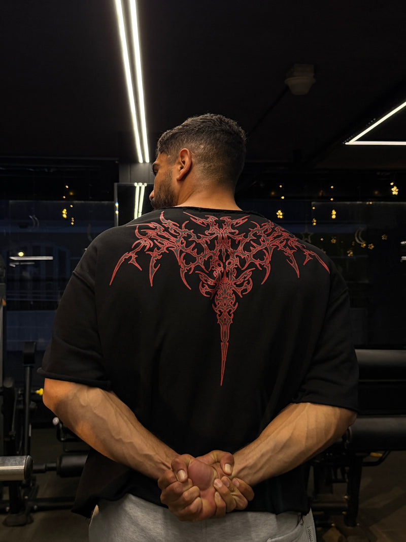 Wide neck T-shirt